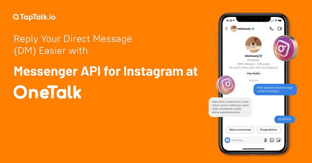 Instagram DM API with onetalk