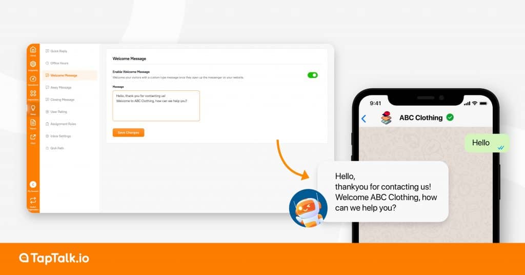 How To Set Up Automated Messages Easily With OneTalk by TapTalk.io?