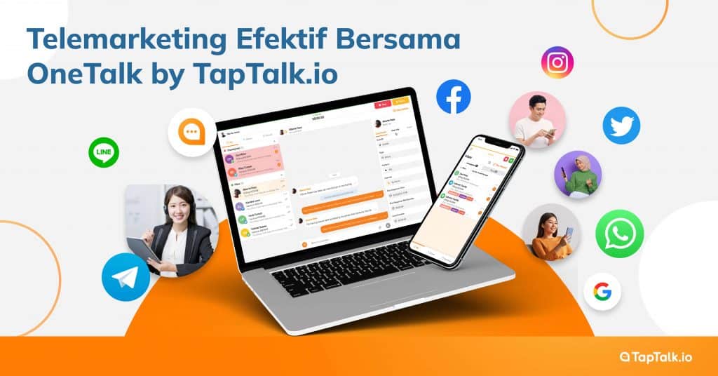 Telemarketing Efektif Bersama OneTalk by TapTalk.io