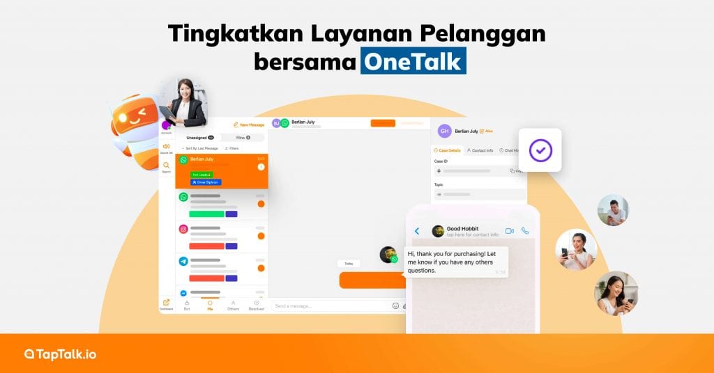 Tingkatkan Layanan Pelanggan bersama OneTalk